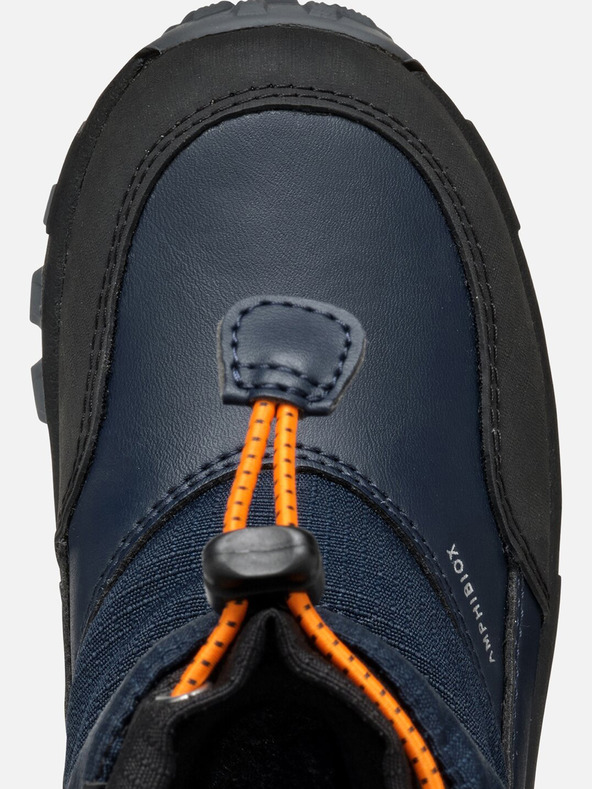 Geox Modrá chlapčenská zimná obuv Geox Himalaya Abx