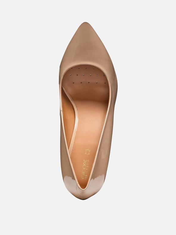 Geox Bež ženske superge Geox Walk Pleasure 90