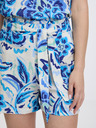 Orsay Svetlo modre ženske kratke hlače z vzorcem ORSAY