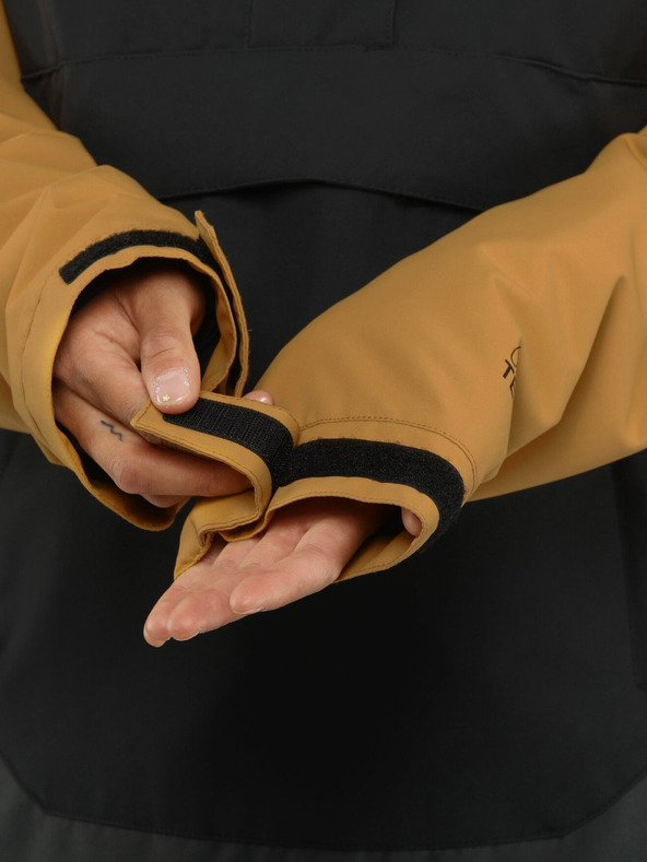 Horsefeathers Mija jakna - črna/smrekovo rumena velikost L HORSEFEATHERS