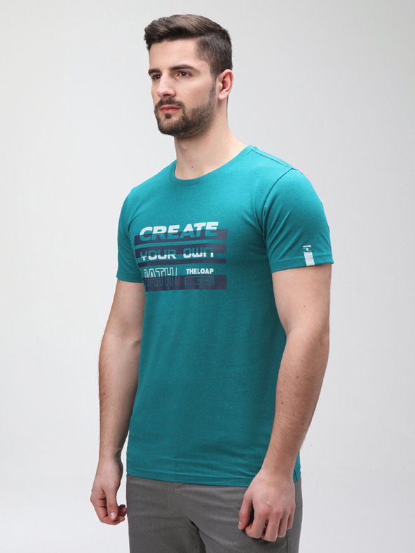 Loap Moška majica z bencinskim potiskom LOAP BENUL