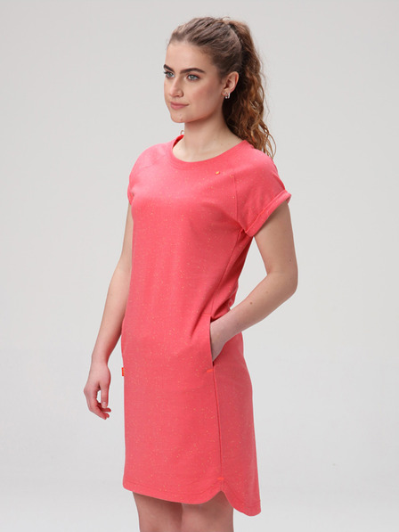 Loap Ženska obleka LOAP EDGY Pink