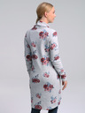 Loap Svetlo siva ženska cvetlična obleka LOAP Ebuna