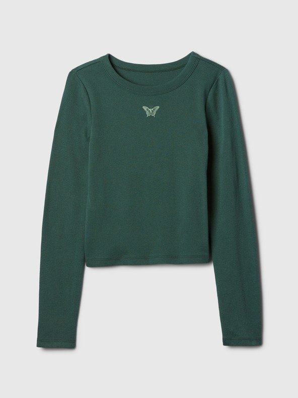 GAP Otroška bombažna majica z logotipom GAP