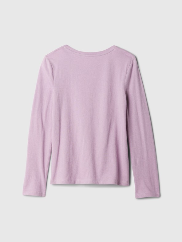 GAP Otroška majica s kovinskim logotipom Gap