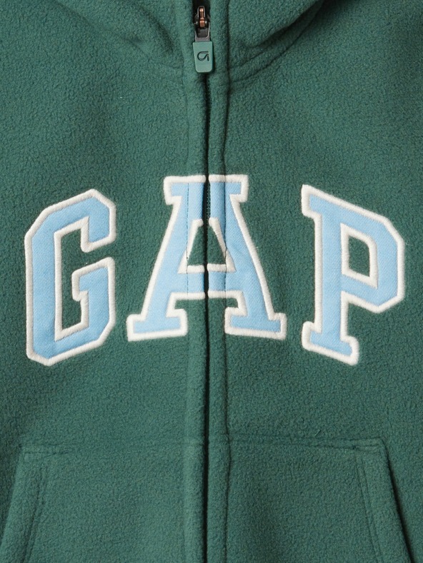 GAP Baby mikina s logem Pro Fleece GAP / Otroška jopa z logotipom Pro Fleece GAP