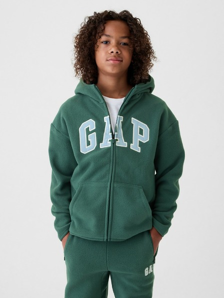 GAP Otroška jopica s logotipom Pro Fleece GAP