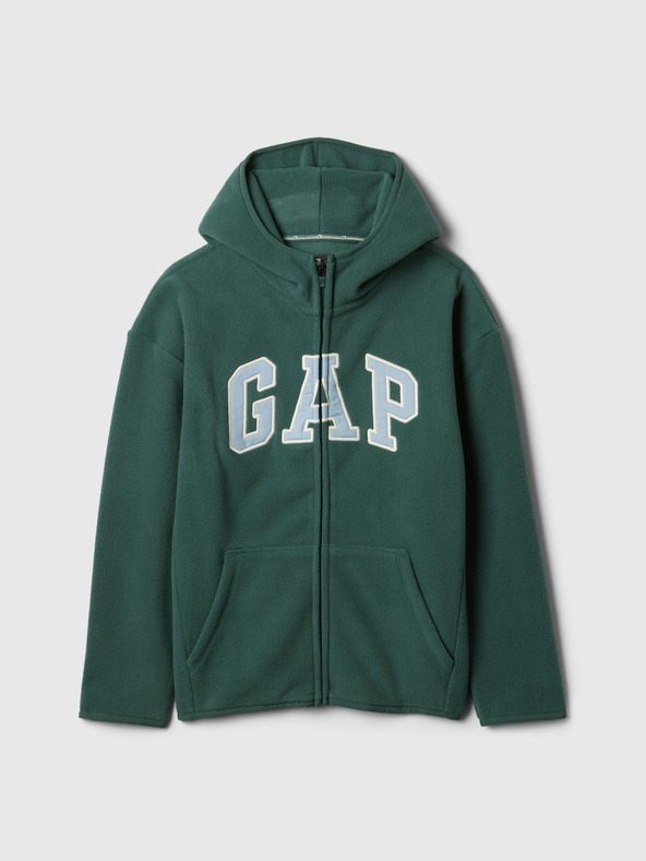 GAP Otroška jopica s logotipom Pro Fleece GAP