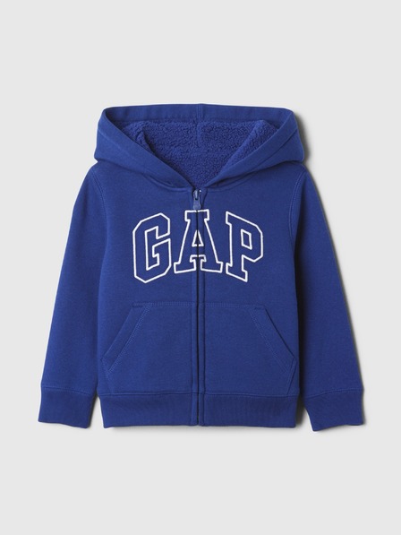 GAP Otroška majica s šerpo z logotipom GAP