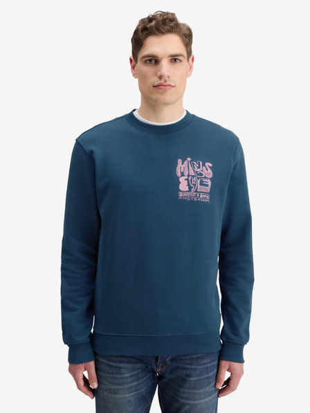 Scotch & Soda Moška majica Scotch & Soda z umetniškim motivom na levi strani prsnega koša