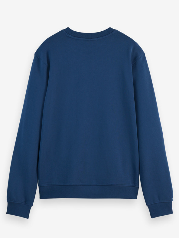 Scotch & Soda Moška majica Scotch & Soda z umetniškim motivom na levi strani prsnega koša