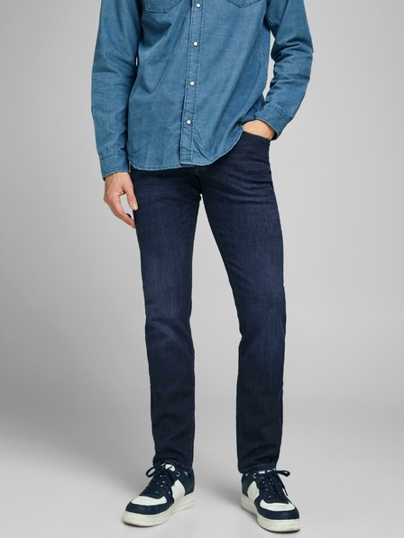 Jack & Jones Temno modre tanke kavbojke Jack & Jones Glenn