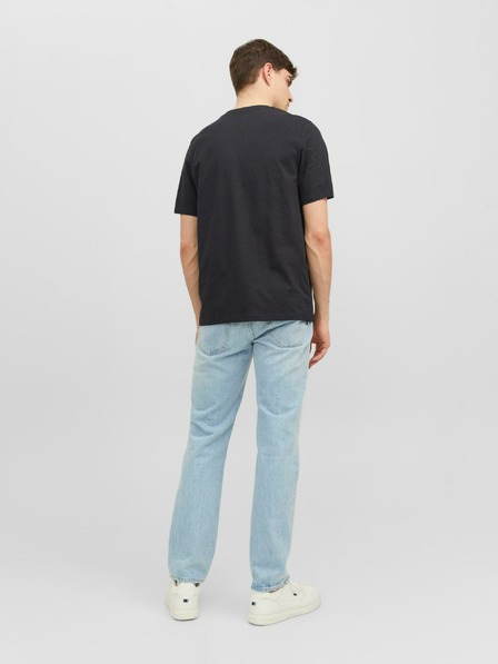 Jack & Jones Črna moška majica Jack & Jones After Life