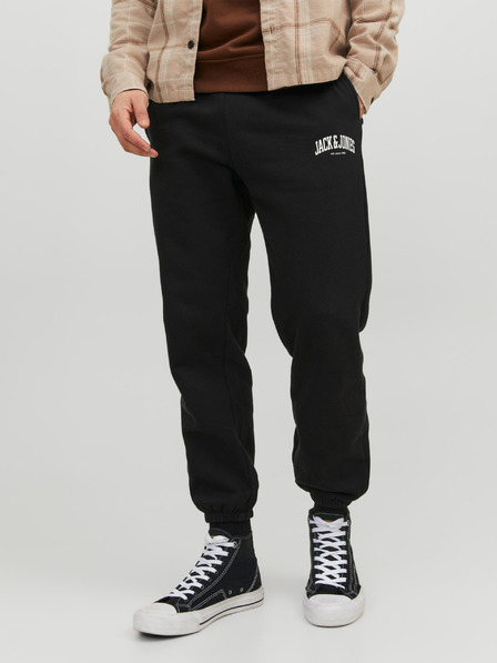 Jack & Jones Črne moške športne hlače Jack & Jones Kane