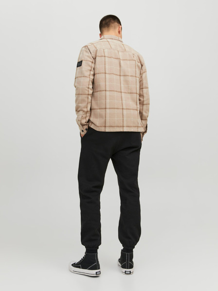 Jack & Jones Črne moške športne hlače Jack & Jones Kane