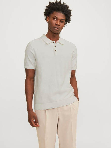Jack & Jones Kremasta moška polo majica Jack & Jones Blusandri