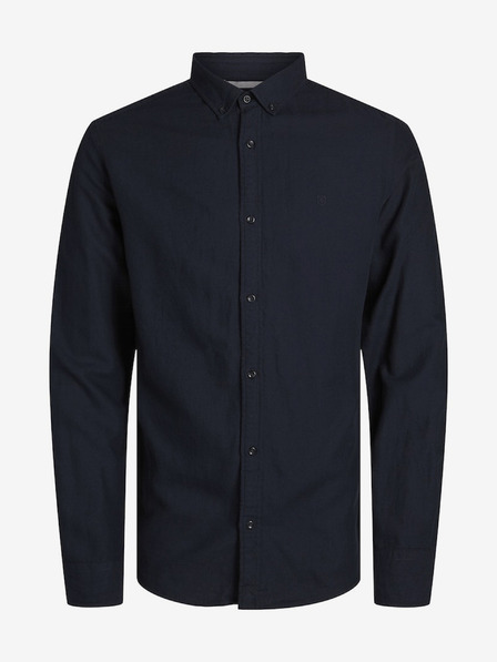 Jack & Jones Temno modra moška srajca Jack & Jones Maze