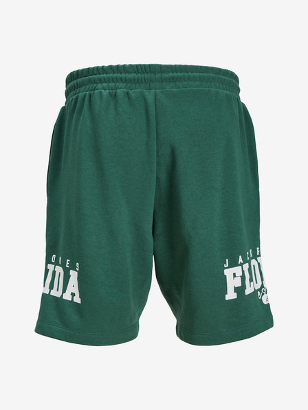 Jack & Jones Temno zelene moške športne hlače Jack & Jones Cory