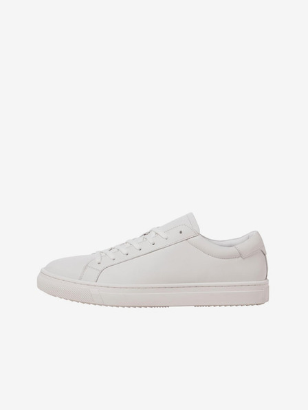 Jack & Jones Bele moške usnjene superge Jack & Jones Radcliffe