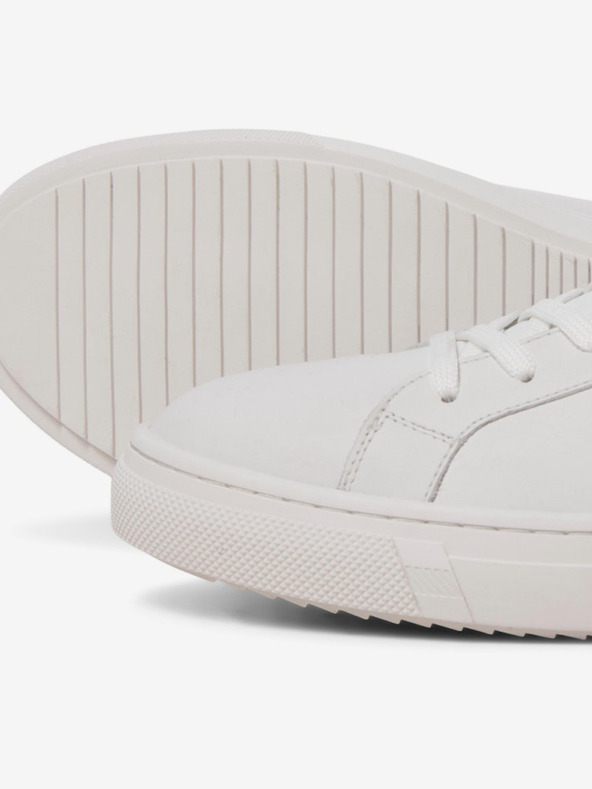 Jack & Jones Bele moške usnjene superge Jack & Jones Radcliffe