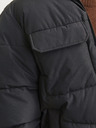 Jack & Jones Črna moška jopica Jack & Jones Build Quilted Jacket