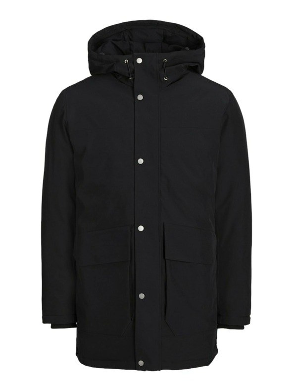 Jack & Jones Črna moška jakna Jack & Jones Trek