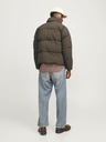 Jack & Jones Temno rjava moška prešita jakna Jack & Jones Frederiks