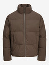 Jack & Jones Temno rjava moška prešita jakna Jack & Jones Frederiks
