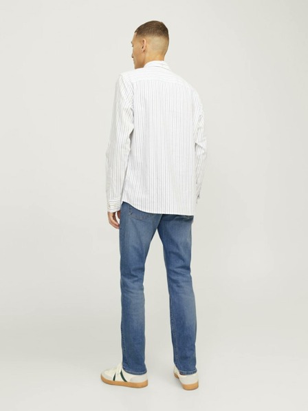Jack & Jones Modre moške kavbojke tankega kroja Jack & Jones Glenn
