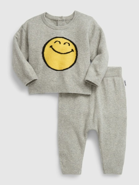 GAP Baby pletena garnitura Gap × SmileyWorld® GAP