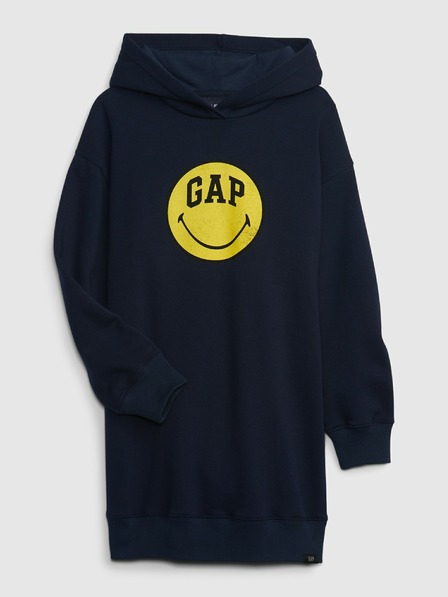 GAP Otroška jopica obleka Gap × SmileyWorld® GAP