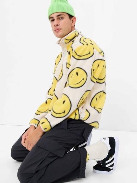 GAP Uniseks flis jopica Gap × SmileyWorld® GAP
