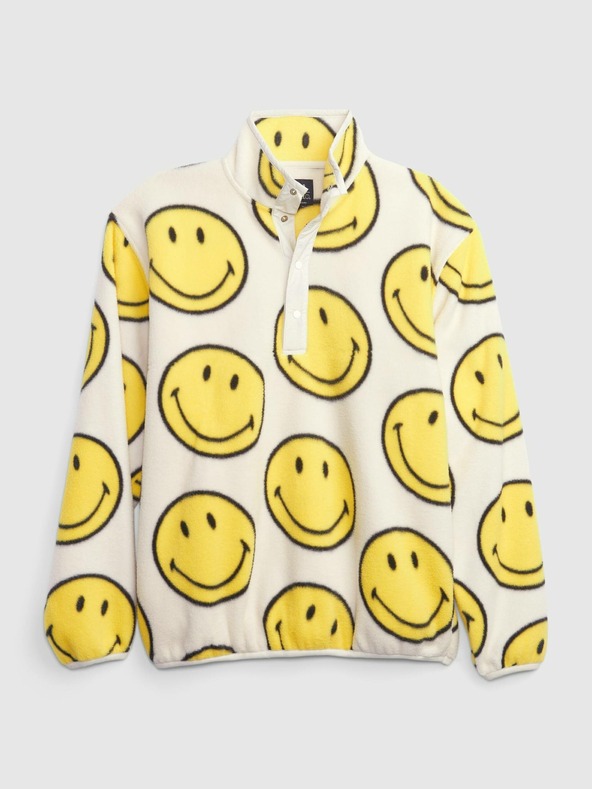 GAP Uniseks flis jopica Gap × SmileyWorld® GAP