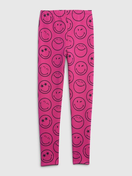 GAP Otroške toplo podložene legice Gap × SmileyWorld® GAP