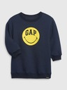 GAP Baby trenirka obleka Gap × SmileyWorld® GAP