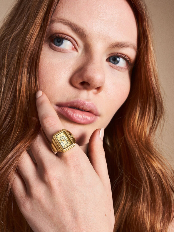 Fossil Ženski kvadratni obroček za uro Fossil Raquel obroček za uro