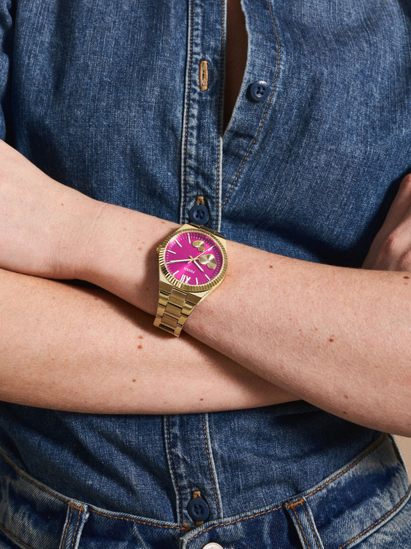 Fossil Moška okrogla ura Diesel Mega Chief