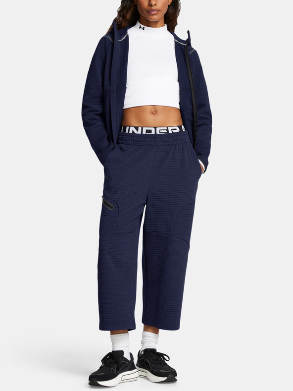 Under Armour Ženske športne hlače Under Armour Unstoppable Flc Grid Crop
