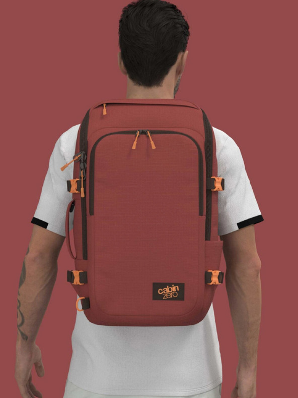 CabinZero Nahrbtnik CabinZero Adv Pro 32L Sangria rdeča