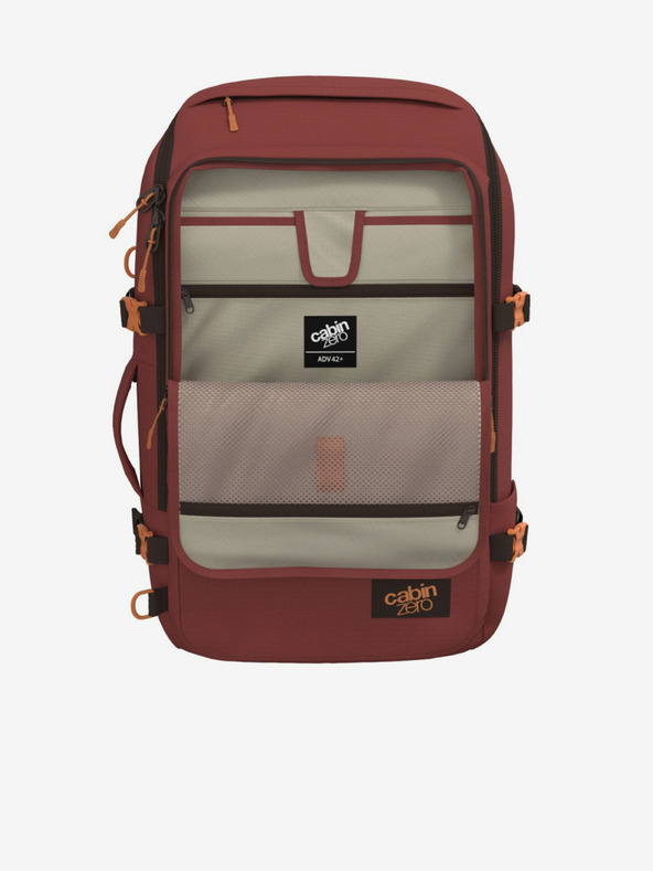 CabinZero Nahrbtnik CabinZero Adv Pro 42L Sangrija rdeča