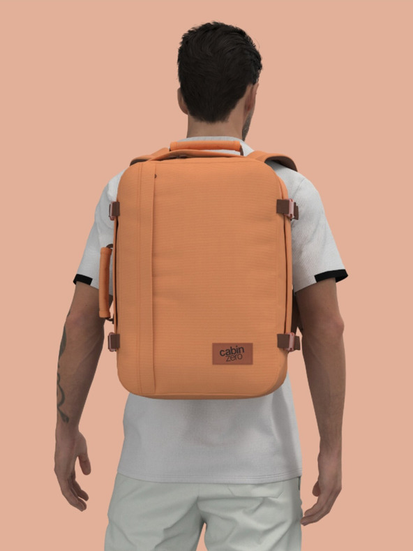 CabinZero Rjav nahrbtnik CabinZero Classic 36L Gobi sands