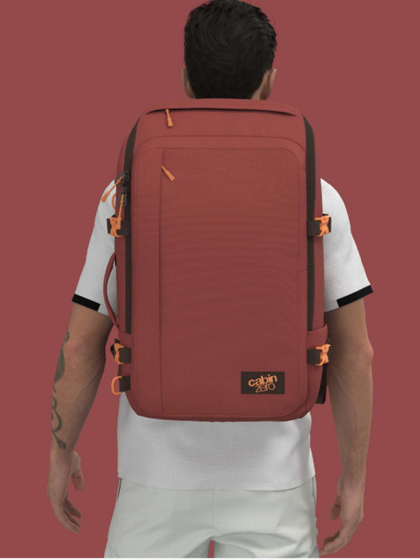 CabinZero Nahrbtnik CabinZero Adv 42L Sangria red