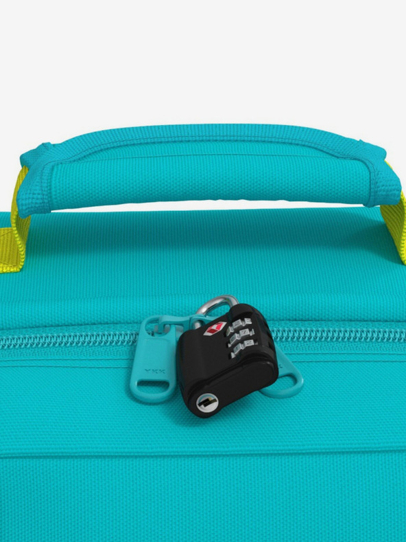 CabinZero Turkizni nahrbtnik CabinZero Classic 36L Aqua lagoon