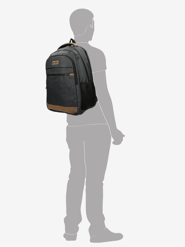 Enrico Benetti München 17" Notebook Grey Nahrbtnik