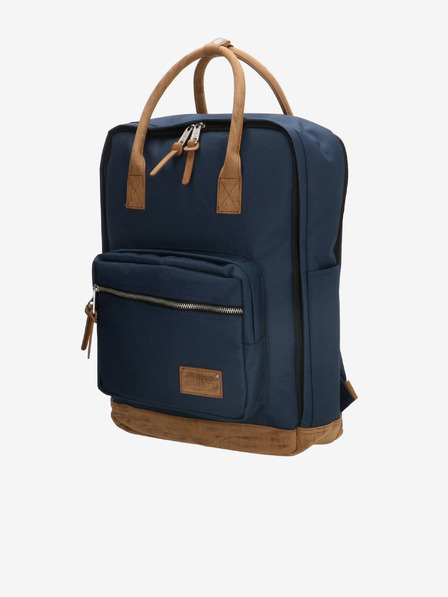 Enrico Benetti Nahrbtnik Enrico Benetti Santiago 17" nahrbtnik za prenosni računalnik 19 l Modra
