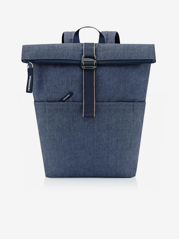 Reisenthel Reisenthel nahrbtnik Rolltop Herringbone Temno modra