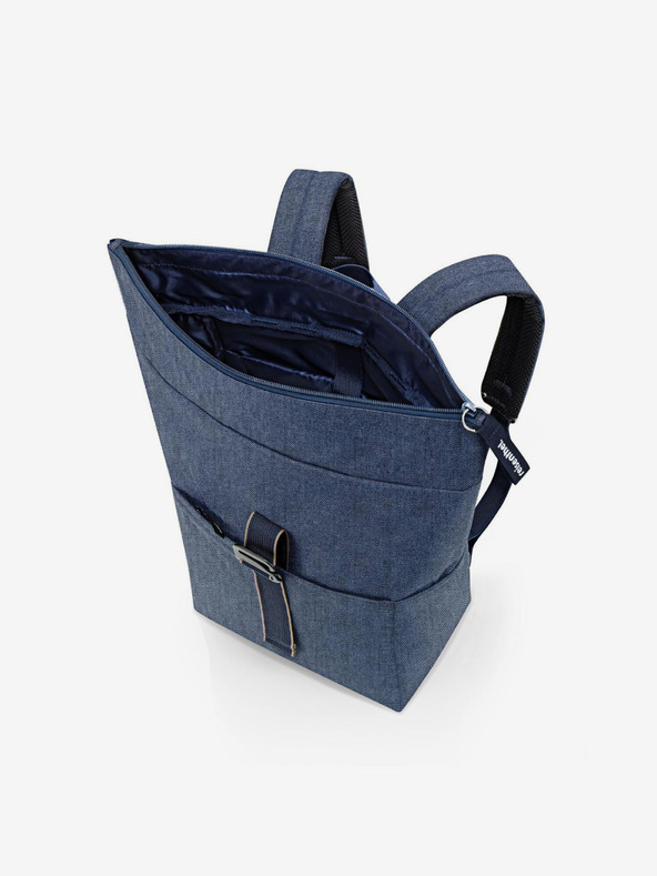 Reisenthel Reisenthel nahrbtnik Rolltop Herringbone Temno modra