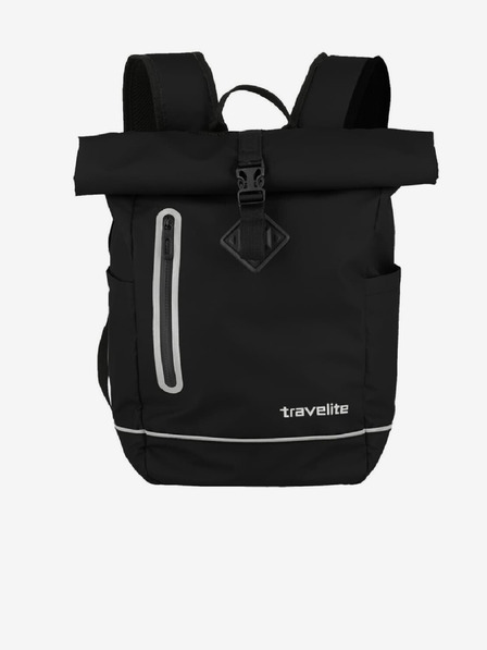 Travelite Basics Roll-up Plane Black Nahrbtnik