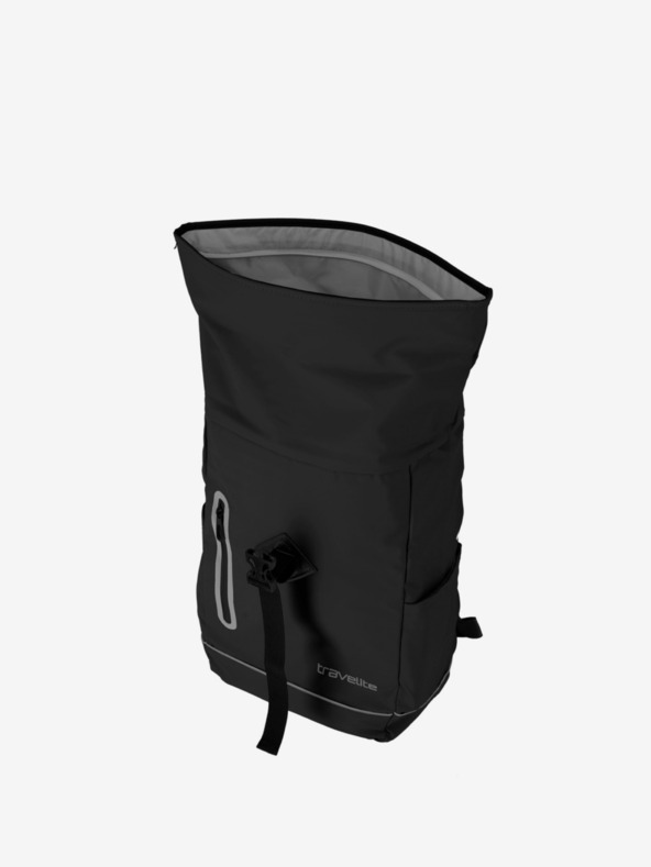 Travelite Basics Roll-up Plane Black Nahrbtnik