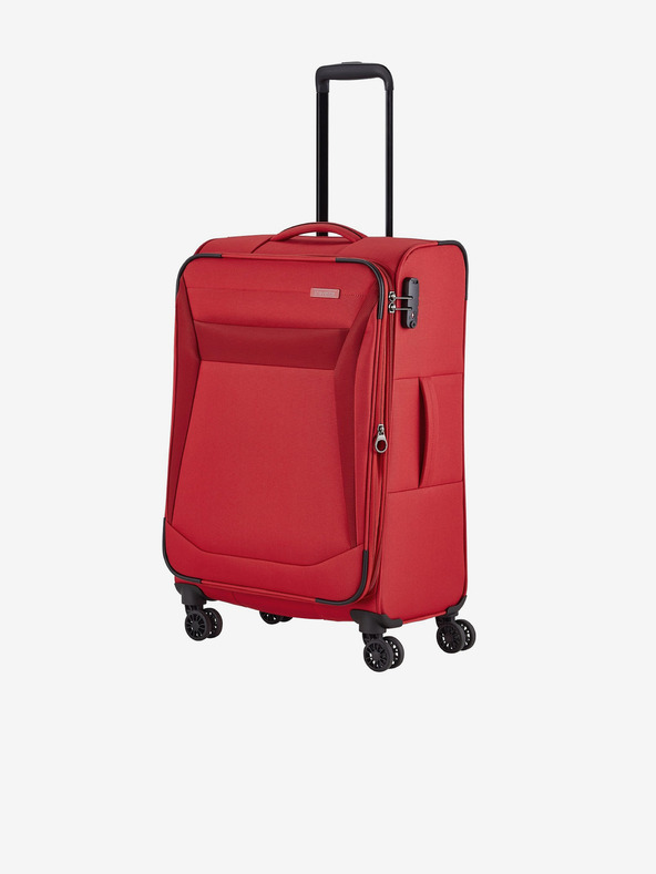 Travelite Rdeč kovček Travelite Chios M